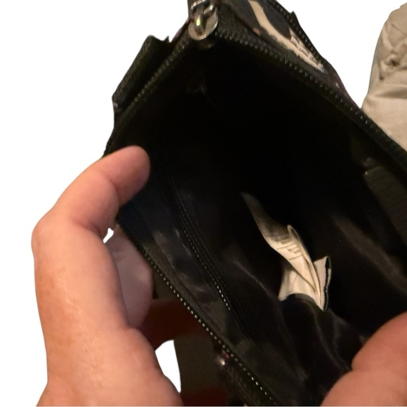 Disney Parks Mickey Mouse Multicolor Nylon Crossbody Handbag  - 6.25" x 8.5" - Picture 6 of 14